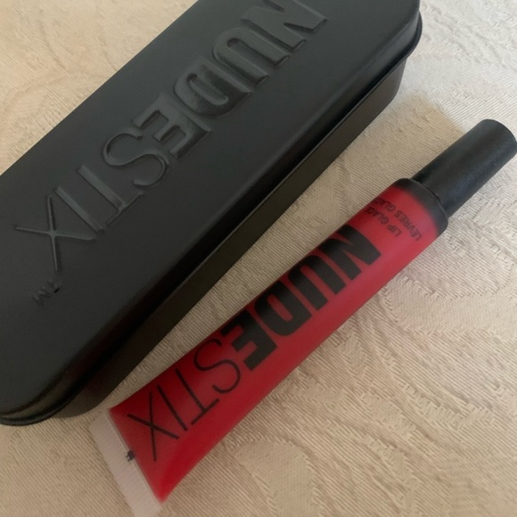 Nudestix Lip Glacé Plumping Lip Oil Lipgloss in Nude Cherry 00 BNIB - Picture 12 of 16